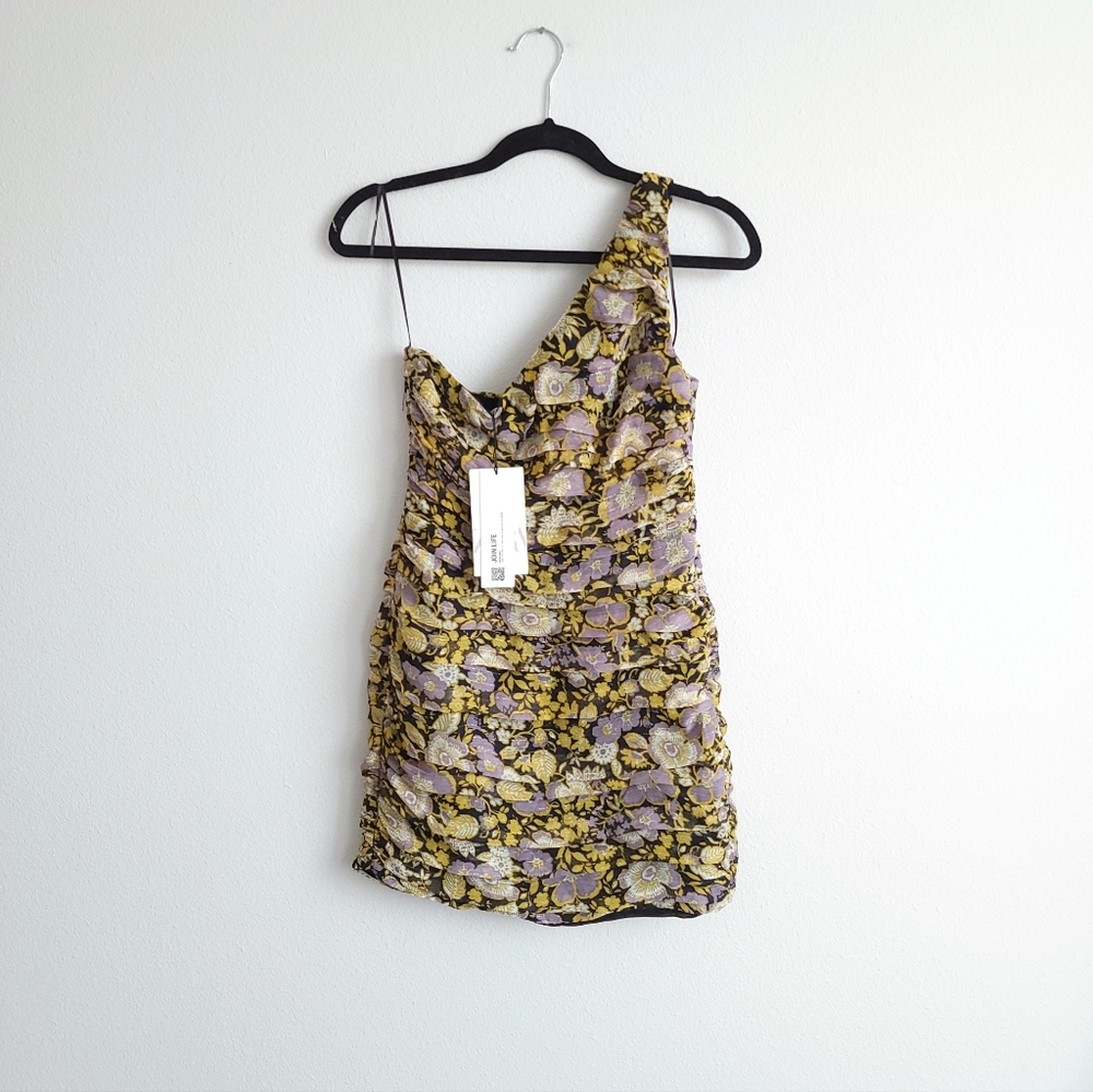 Zara floral mini dress